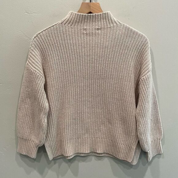 Cupcakes and Cashmere Ribbed Knit Tan Sweater - Size: XS - Picture 2 of 8